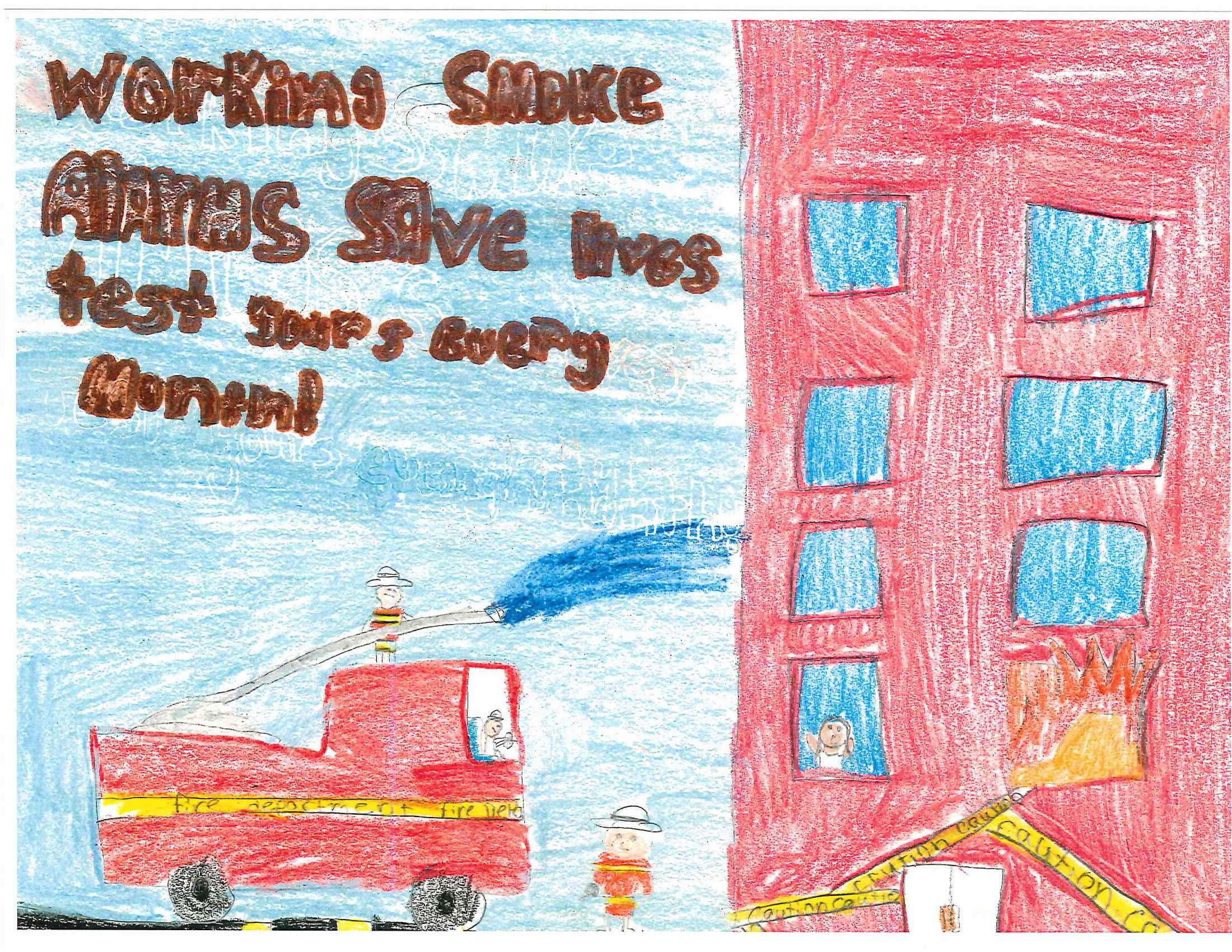 Jenna M-4th grade Cathedral School 1st place